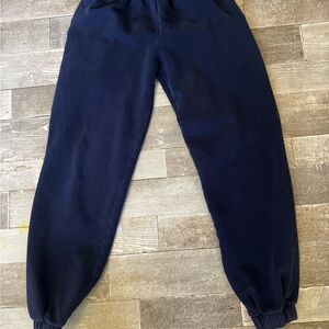 Brandy Melville blue jogger sweat pants